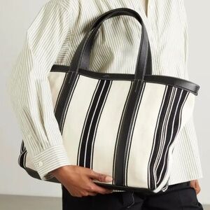 NWT Toteme Cotton Striped Canvas Tote